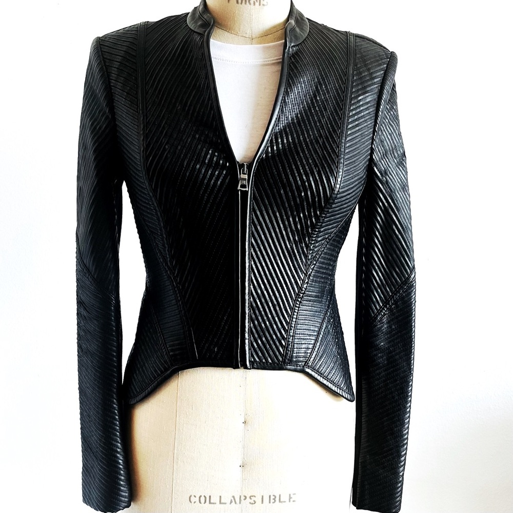 BCBG Max Azria Leather Jacket